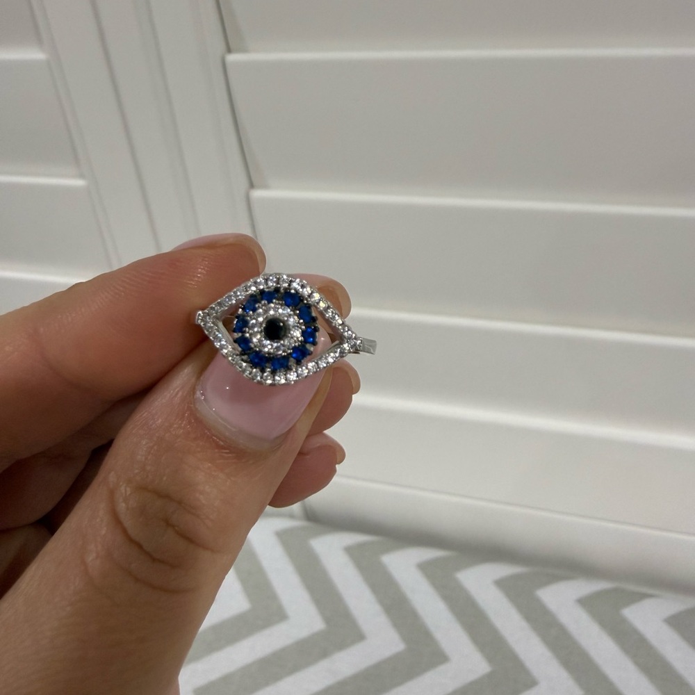 Effy d u p e  Silver Evil Eye Ring - Picture 5 of 10